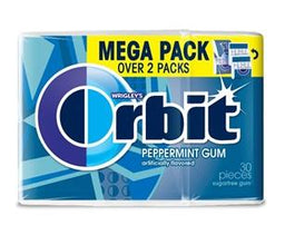 ORBIT (MEGA PACK) PEPPERMINT Chewing Gum Convenience and Grocery Wholesale Distributor in Montreal Quebec