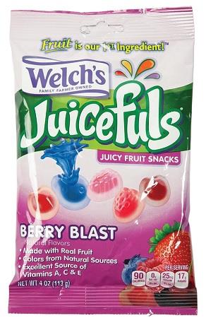 WELCHS (4OZ) JUICEFULS BERRY BLAST Convenience and Grocery Snacks Wholesale Distributor in Montreal Quebec
