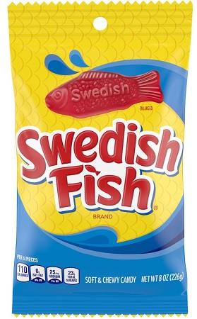 SWEDISH FISH RED -8OZ Candy Convenience and Grocery Wholesale Distributor in Montreal Quebec