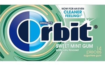 ORBIT GUM SWEET MINT Chewing Gum Convenience and Grocery Wholesale Distributor in Montreal Quebec