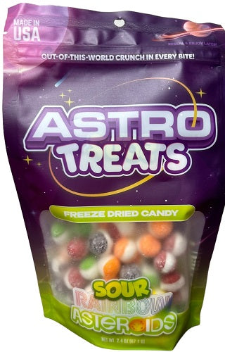 ASTRO TREATS SOUR RAINBOW ASTEROID Candy Convenience and Grocery Wholesale Distributor in Montreal Quebec