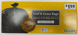 OXLEY HEAVY DUTY 40GAL LEAF&GRASS BAG Household Products Wholesale Distributor in Montreal Quebec