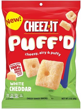 CHEEZ IT PUFF'D WHITE CHEDDAR Convenience and Grocery Snacks Wholesale Distributor in Montreal Quebec