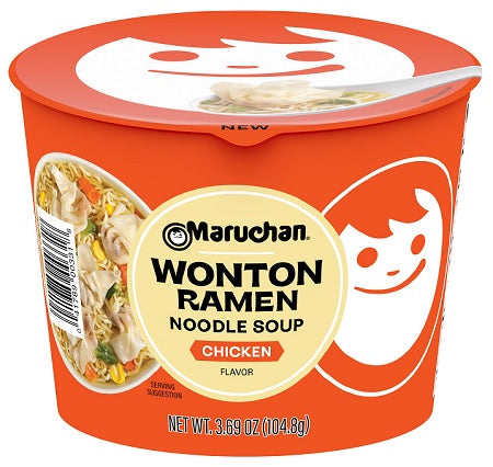 MARUCHAN WONTON BOWL CHICKEN Ramen Noodles Wholesale Distributor in Montreal Quebec