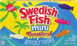 SWEDISH FISH MINI TROPICAL BOX Candy Convenience and Grocery Wholesale Distributor in Montreal Quebec