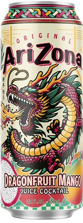 ARIZ DRAGONFRUIT MANGO (NO PP) Beverage Soda and Juice  Wholesale Distributor in Montreal Quebec