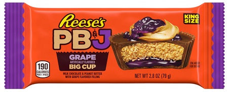 REESE'S BIG CUP PB&J GRAPE (KING) Chocolate Convenience and Grocery Wholesale Distributor in Montreal Quebec