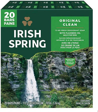 SOAP:IRISH SPRING ORIGINAL (3.75OZ)Personal Care Products Wholesale Distributor in Montreal Quebec