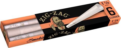ZIG ZAG (CONES) 1 1/4 Smoker Accessories Wholesale Distributor in Montreal Quebec
