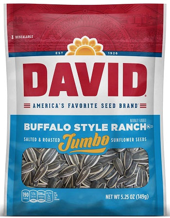 DAVID JUMBO BUFFALO RANCH Convenience and Grocery Snacks Wholesale Distributor in Montreal Quebec