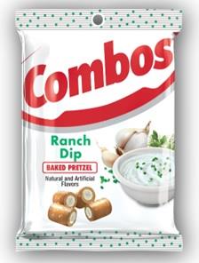 COMBOS LG RANCH DIP Convenience and Grocery Snacks Wholesale Distributor in Montreal Quebec
