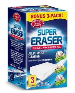 HOME SEL. SUPER ERASER 3PK Convenience and Grocery Store Supplies Wholesale Distributor in Montreal Quebec