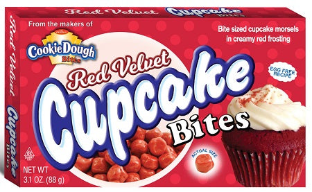COOKIE DOUGH BITES BOX RED VELVET Chocolate Convenience and Grocery Wholesale Distributor in Montreal Quebec