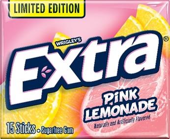 EXTRA PTY PK PINK LEMONADE Chewing Gum Convenience and Grocery Wholesale Distributor in Montreal Quebec