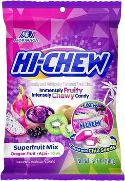 HI-CHEW PEG BAG SUPERFRUIT MIX Candy Convenience and Grocery Wholesale Distributor in Montreal Quebec