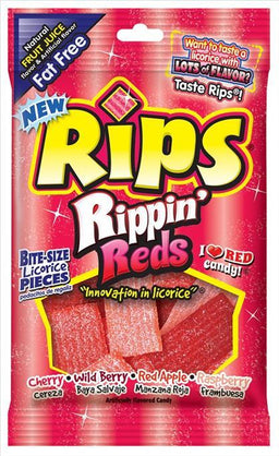 RIPS BITES  RIPPIN REDS BAG -4OZ Candy Convenience and Grocery Wholesale Distributor in Montreal Quebec
