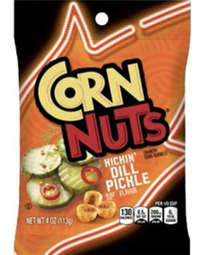 CORN NUTS KICKIN DILL PICKLE 4OZ Convenience and Grocery Snacks Wholesale Distributor in Montreal Quebec