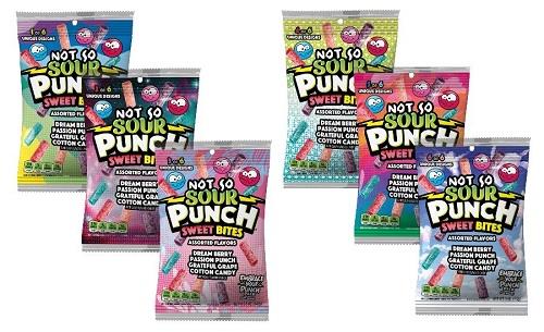 SOUR PUNCH -PEG NOT SO SOUR SWEET BITES Candy Convenience and Grocery Wholesale Distributor in Montreal Quebec