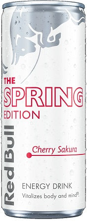 RED BULL -12OZ CHERRY SAKURA (SPRING) 355 ml (Box of 24 Units)