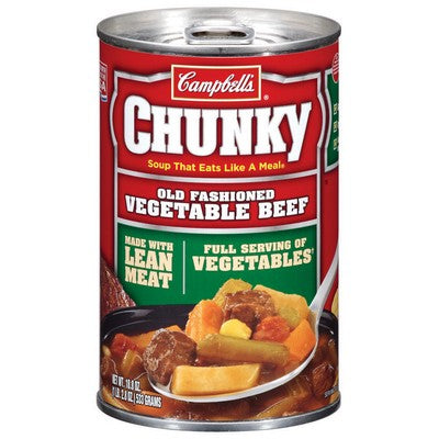 CAMPBELL CHUNKY VEG. BEEF Grocery Products from  Wholesale Distributor  in Montreal Quebec
