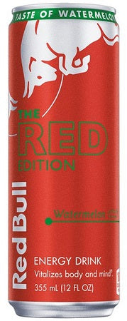 RED BULL -12OZ *WATERMELON* Beverage Soda and Juice  Wholesale Distributor in Montreal Quebec