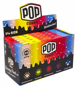 POP CONES VARIETY 1 1/4-UNBLEACHED Smoker Accessories Wholesale Distributor in Montreal Quebec