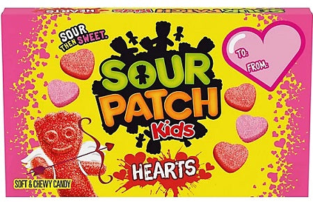 SOUR PATCH KIDS HEARTS 3.1OZ BOX Candy Convenience and Grocery Wholesale Distributor in Montreal Quebec