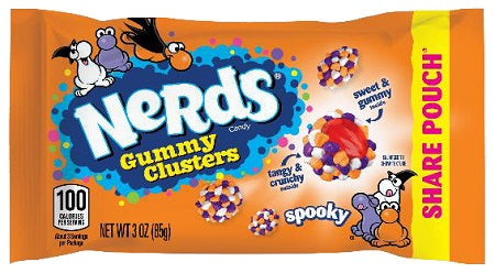 NERDS GUMMY CLUSTER SPOOKY (KING) 85 g (Box of 12 Units)
