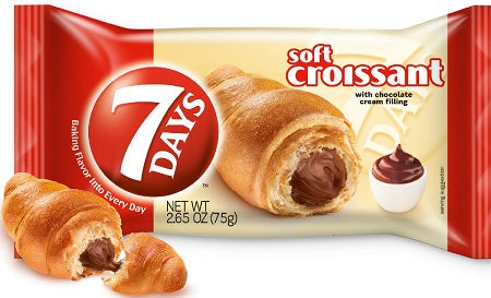 7 DAYS CROISSANTS CHOCOLATE Convenience and Grocery Snacks Wholesale Distributor in Montreal Quebec