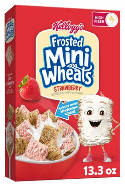 FROSTED MINI WHEATS STRAWBERRY Grocery Breakfast Cereal from Wholesale Distributor in Montreal Quebec