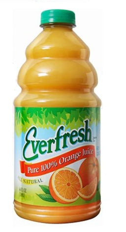 EVERFRESH ORANGE 100% JUICE Beverage Soda and Juice  Wholesale Distributor in Montreal Quebec
