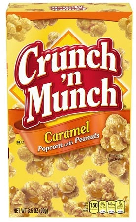 CRUNCH & MUNCH CARAMEL (RED) Convenience and Grocery Snacks Wholesale Distributor in Montreal Quebec