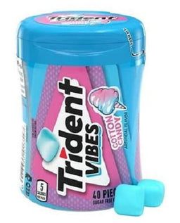 TRIDENT VIBES *BTL COTTON CANDY Chewing Gum Convenience and Grocery Wholesale Distributor in Montreal Quebec