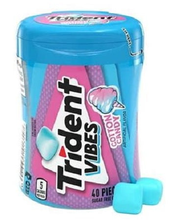 TRIDENT VIBES *BTL COTTON CANDY Chewing Gum Convenience and Grocery Wholesale Distributor in Montreal Quebec