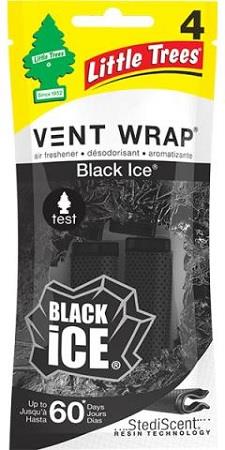 CAR FRESH VENT WRAP BLACK ICE Convenience and Grocery Canadian Wholesale Distributor in Montreal Quebec