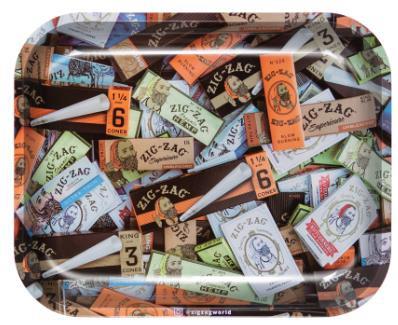 ZIG ZAG (LG.ROLLING TRAY) PAPER MIX Smoker Accessories Wholesale Distributor in Montreal Quebec
