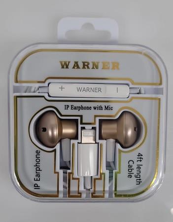 WARNER IPHONE HEADPHONES IPHONE PLUG Cellphone Accessories Convenience and Grocery Wholesale Distributor in Montreal Quebec