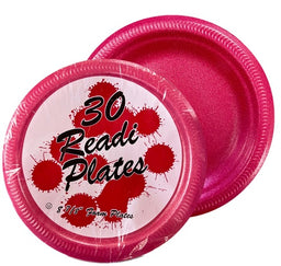 FOAM PLATES (RED) 30CT 8 7/8" READI Cleaning Supplies Wholesale Distributor in Montreal Quebec