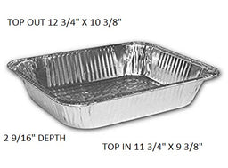ROASTING PAN 1/2-DEEP Cleaning Supplies Wholesale Distributor in Montreal Quebec