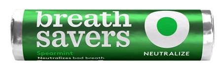 BREATHSAVER SPEARMINT 12CT Mints Convenience and Grocery Wholesale Distributor in Montreal Quebec