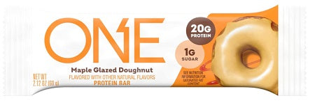 ONE PROTEIN BAR MAPLE GLAZED DOUGHNUT 60 g (Box of 12 Units)