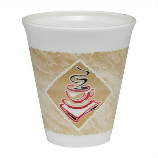 FOAM COFFEE CUPS HOT/COLD 12OZ Cleaning Supplies Wholesale Distributor in Montreal Quebec