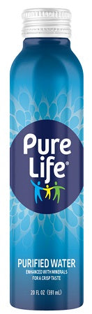 BOT WATER- PURE LIFE-ALUMINUM CAN Beverage Soda and Juice  Wholesale Distributor in Montreal Quebec