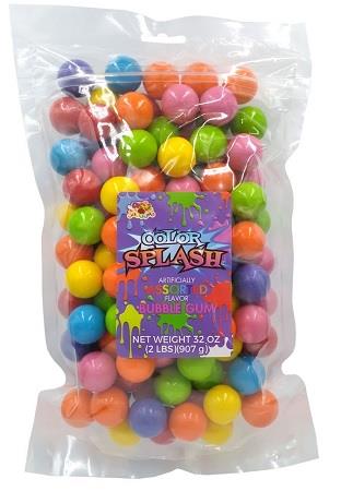 COLOR SPLASH GUMBALLS ASSORTED Chewing Gum Convenience and Grocery Wholesale Distributor in Montreal Quebec