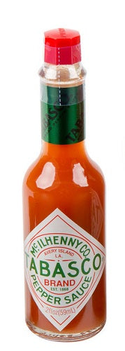 Tabasco sauce 2 oz bottle, case of 24 units