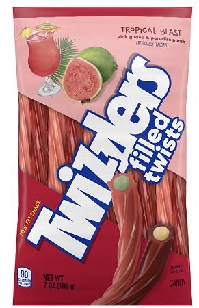 TWIZZLERS FILLED TROPICAL BLAST PEG 7OZ Candy Convenience and Grocery Wholesale Distributor in Montreal Quebec
