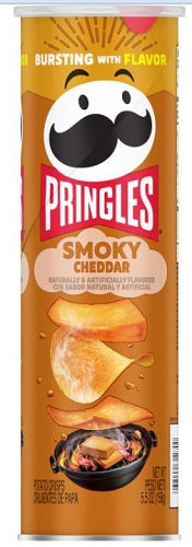 PRINGLES LG. SMOKY CHEDDAR Convenience and Grocery Store Supplies Wholesale Distributor in Montreal Quebec