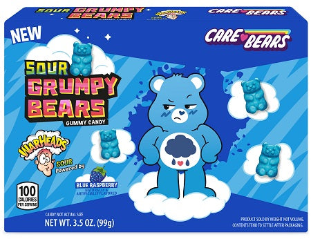 WARHEADS SOUR GRUMPY BEARS 3.5OZ BOX Candy Convenience and Grocery Wholesale Distributor in Montreal Quebec