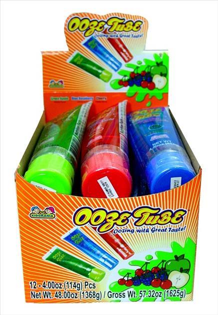 OOZE -CANDY- TUBES Novelty Candy Convenience and Grocery Wholesale Distributor in Montreal Quebec