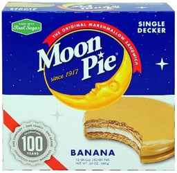 MOON PIE SINGLE BANANA Convenience and Grocery Snacks Wholesale Distributor in Montreal Quebec